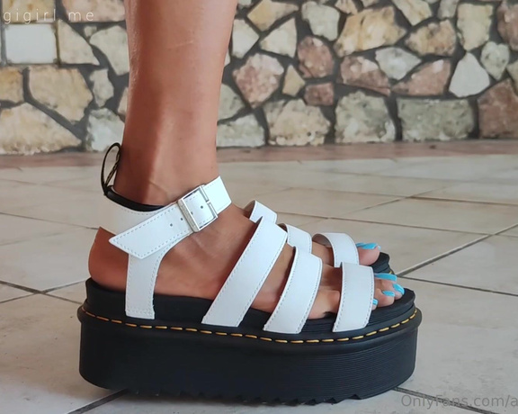 AtomicToez aka atomictoez_vip OnlyFans - Still cant get enough of these new sandals they make me look even more powerful