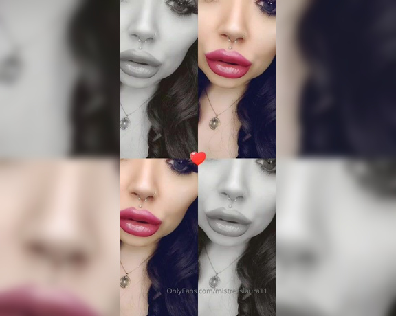 Miss Laura aka mistresslaura11 OnlyFans - Clip  one for the lip addicts