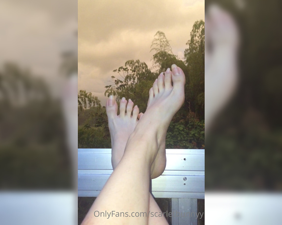 ScarletBunny aka scarletbunnyy OnlyFans - #long toenails #ScarletBunny #OnlyFans #feet #toes