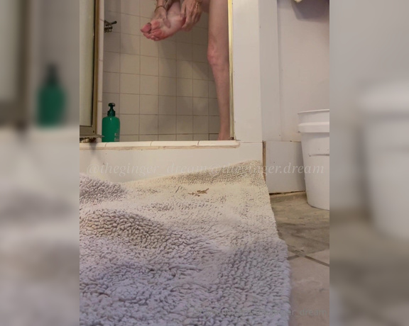 TheGingerDream aka theginger_dream OnlyFans - A little teaser of my shower The other version is on fanzz and can get