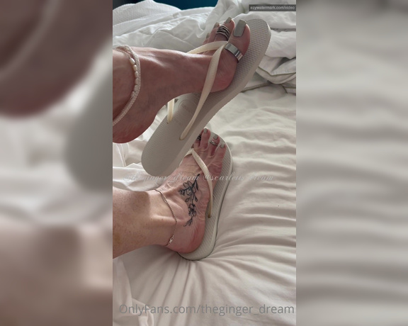 TheGingerDream aka theginger_dream OnlyFans - Flip flop dangle with the new havianas