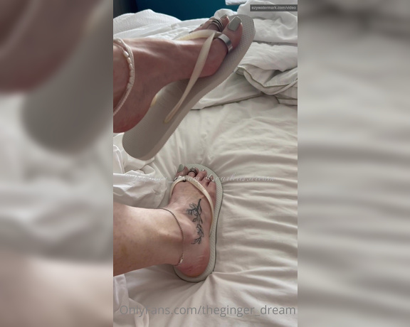 TheGingerDream aka theginger_dream OnlyFans - Flip flop dangle with the new havianas