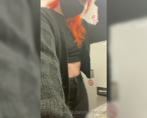 Rubie Hellia aka rubiehellia OnlyFans - I don’t think airplane bathrooms have enough room to show off all this ass, but