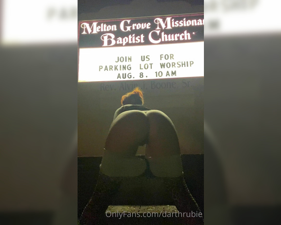 Rubie Hellia aka rubiehellia OnlyFans - Get you a friend like @misscremacreme who will pull over at a church in the middle