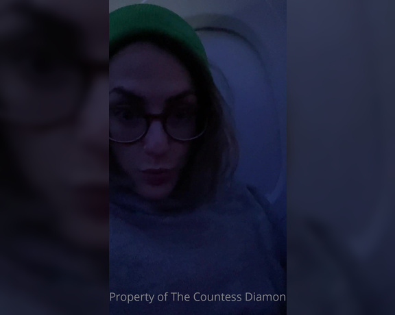 Countess Diamond aka countessdiamond OnlyFans - My dramatic airport experience with a happy ending)