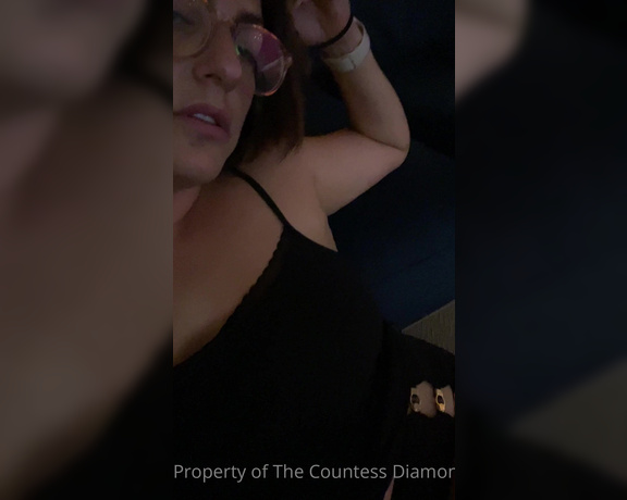 Countess Diamond aka countessdiamond OnlyFans - Teasing my chastity sub while I unwind with Netflix and wine A VERY well deserved wedding