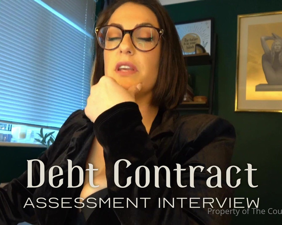 Countess Diamond aka countessdiamond OnlyFans - Full film @freecountess Debt Contract Assessment Interview To be considered for a debt contract under