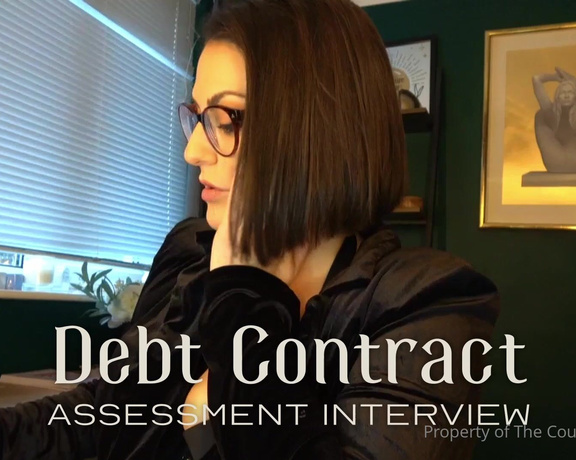 Countess Diamond aka countessdiamond OnlyFans - Full film @freecountess Debt Contract Assessment Interview To be considered for a debt contract under