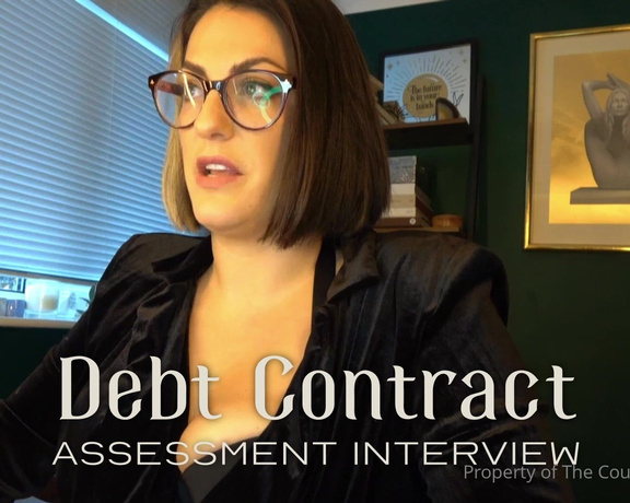 Countess Diamond aka countessdiamond OnlyFans - Full film @freecountess Debt Contract Assessment Interview To be considered for a debt contract under