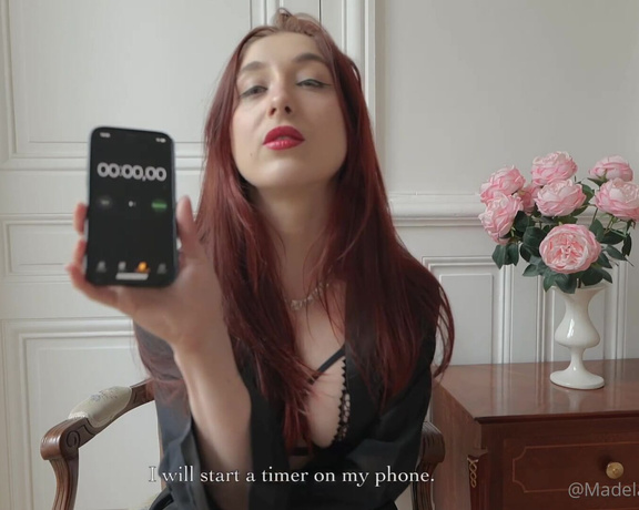 Madelaine Rousset aka Madelainerousset Onlyfans - SOFTDOM JOI 10 minutes pour me satisfaire My timer and my instructions will guide you 10 minutes