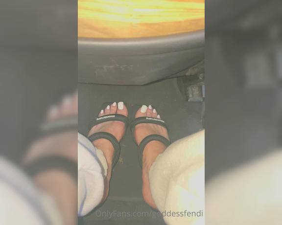 Fendi Feet aka Goddessfendi OnlyFans - In my Uber obsessing over my feet