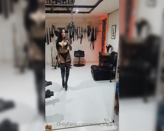 Mika Katana aka Mistress_mika OnlyFans - I smell abuse and degradation in the air