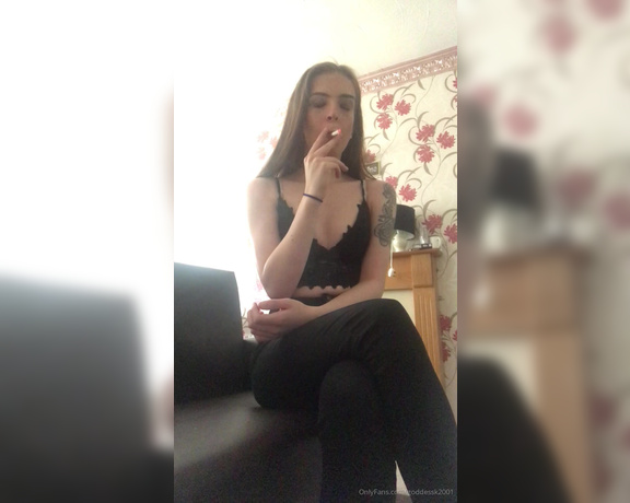 Goddessk aka goddessk2001 OnlyFans - Smoking fetish who wants to be my human ashtray