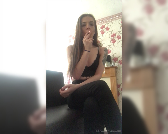 Goddessk aka goddessk2001 OnlyFans - Smoking fetish who wants to be my human ashtray