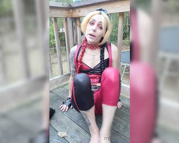 MythicMaggie aka mythicmaggie OnlyFans - Harley Quinn Uses You as Her Foot Slave POV Harley is over the Joker, and ready