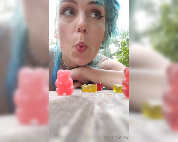 MythicMaggie aka mythicmaggie OnlyFans - Cruel Giantess Disposes of You Gummy Bear Vore, Food Chewing, DroolSpit, POV Swallow POV You and