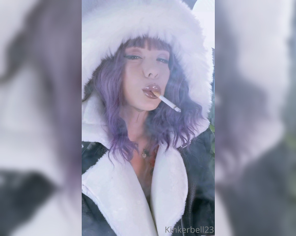 Queen Kinkerbell aka kinkerbell23 OnlyFans - Showing off just one of the many new jackets Ive recently purchased Oh its SO warm