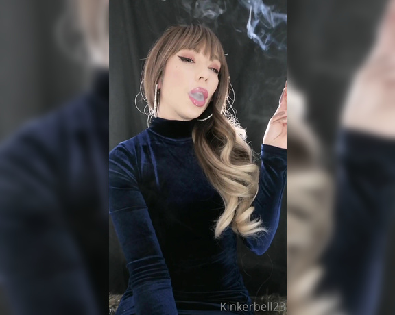 Queen Kinkerbell aka kinkerbell23 OnlyFans - Oh my god This tight velvet dress not only looks gorgeous, but it feels SO incredibly