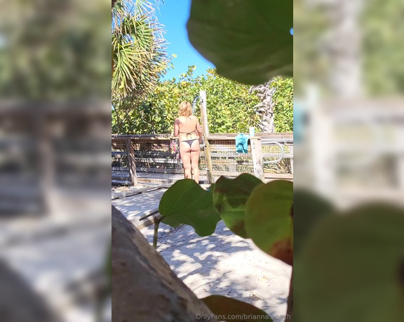 Goddess Brianna Beach aka brianna.beach OnlyFans Video - Who was that spying on me at the beach