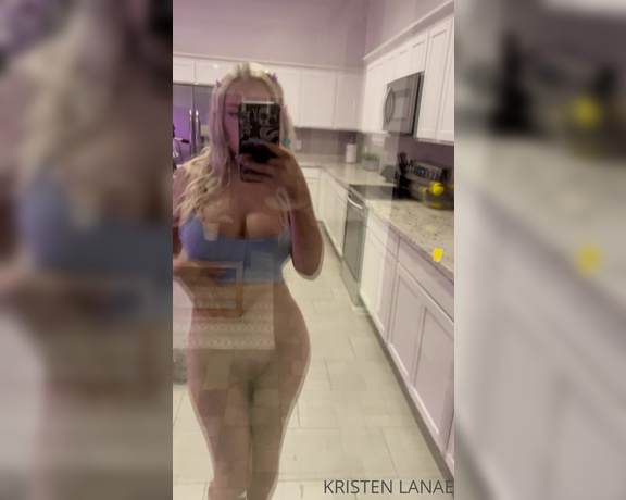 Kristen Lanae aka kristenlanae OnlyFans - A lil strip tease for you this Sunday