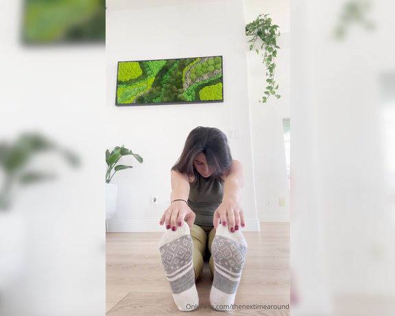 Nikki Next aka thenextimearound OnlyFans - Yoga stretch for the soul this morning