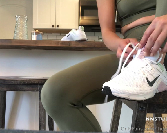 Nikki Next aka thenextimearound OnlyFans - I am in love with these sneakers What do we think