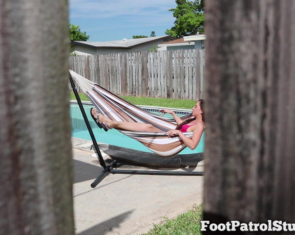 Foot Patrol Studio - Backyard Foot Spy with Ashlynn Taylor