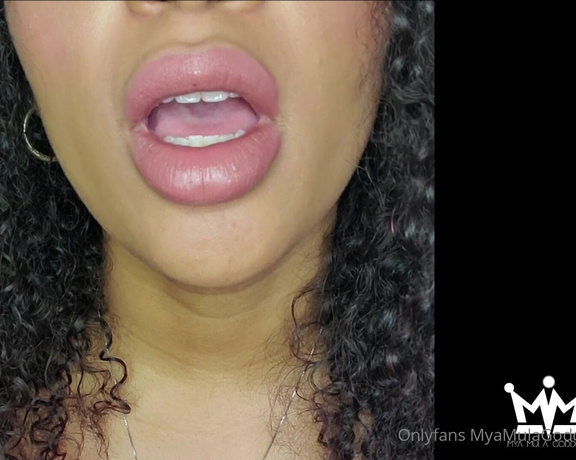 Mya Mula aka myamulagoddess OnlyFans - Lip Fetish