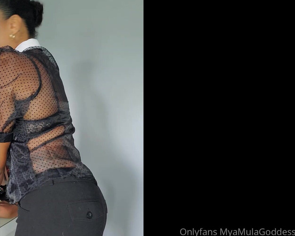 Mya Mula aka myamulagoddess OnlyFans - Office Ass Worship