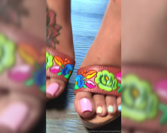 Aminah Feetz aka aminahfeet OnlyFans - Sometimes I have extra footage left over when shooting my little IG reels This is outtake