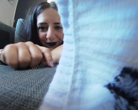 Goddes Lexy aka giantesslexy OnlyFans - Dont try to hide in my sock