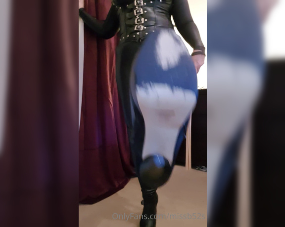 Miss B aka missb52s OnlyFans - 10-25-2020 - You will worship my boots correctly