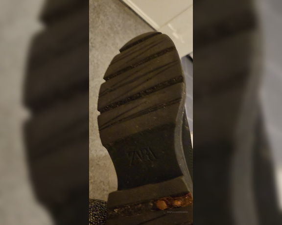 Miss B aka missb52s OnlyFans - 01-23-2023 - Good morning, what is on the sole of my boot