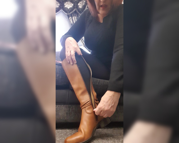 Miss B aka missb52s OnlyFans - 10-14-2021 - My boots for today