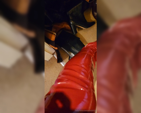 Miss B aka missb52s OnlyFans - 12-31-2023 - Hooked & caged ready for the boot cupboard