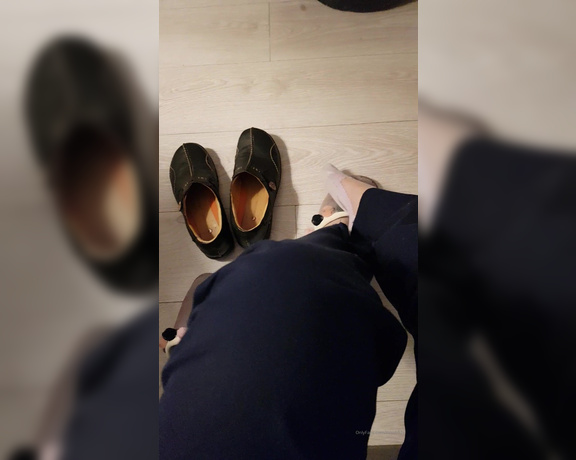 Miss B aka missb52s OnlyFans - 01-21-2020 - The start of my shift with nice fresh feet