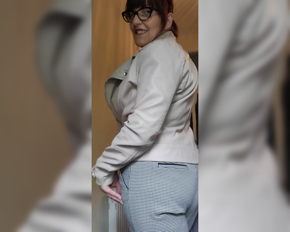 Miss B aka missb52s OnlyFans - 08-04-2022 - My soft leather jacket has you drooling