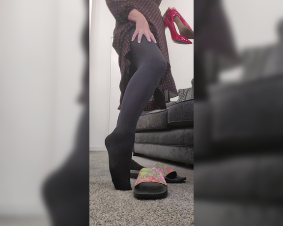 Miss B aka missb52s OnlyFans - 09-22-2022 - Nylons are back on