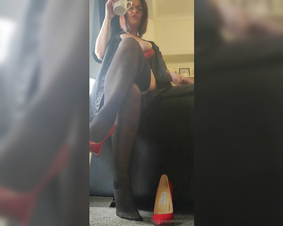 Miss B aka missb52s OnlyFans - 02-09-2024 - Im going to watch you humiliate yourself You are going to fuck my shoe