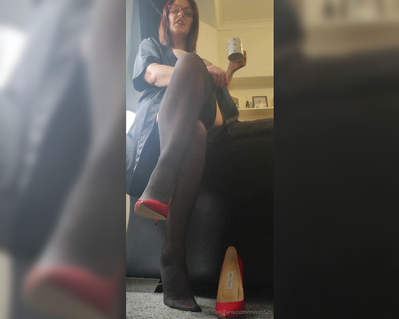 Miss B aka missb52s OnlyFans - 02-09-2024 - Im going to watch you humiliate yourself You are going to fuck my shoe