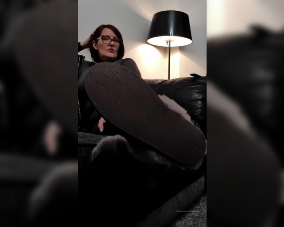 Miss B aka missb52s OnlyFans - 01-29-2021 - Creepy cunt in the corner, perving over my slippers