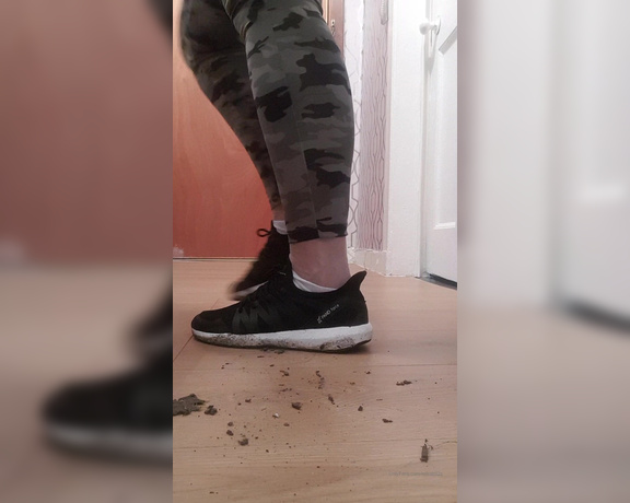 Miss B aka missb52s OnlyFans - 01-14-2020 - Pigs like you, eat the dirt from my trainers of the floor