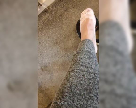 Miss B aka missb52s OnlyFans - 06-11-2021 - Cute little socks in my old smelly trainers