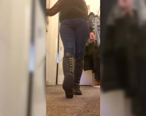 Miss B aka missb52s OnlyFans - 09-14-2023 - You will lick clean the stitching of my boots