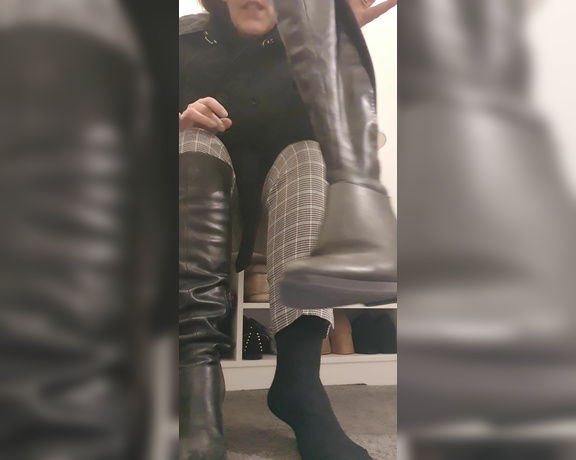 Miss B aka missb52s OnlyFans - 12-06-2021 - My dusty boots for you to clean