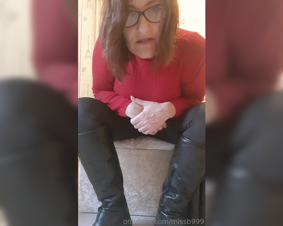 Miss B aka missb52s OnlyFans - 06-12-2019 - Instructions for dirty boot lickers