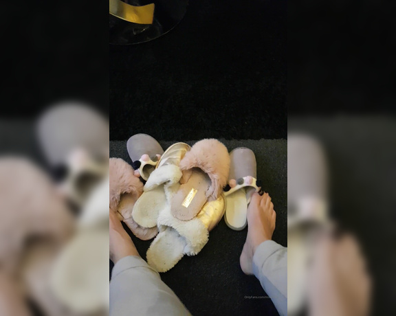 Miss B aka missb52s OnlyFans - 12-27-2019 - Sniff and clean my smelly slippers