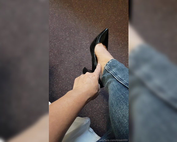 Miss B aka missb52s OnlyFans - 06-20-2019 - Clean every inch of my shoes Dont dare touch my skin