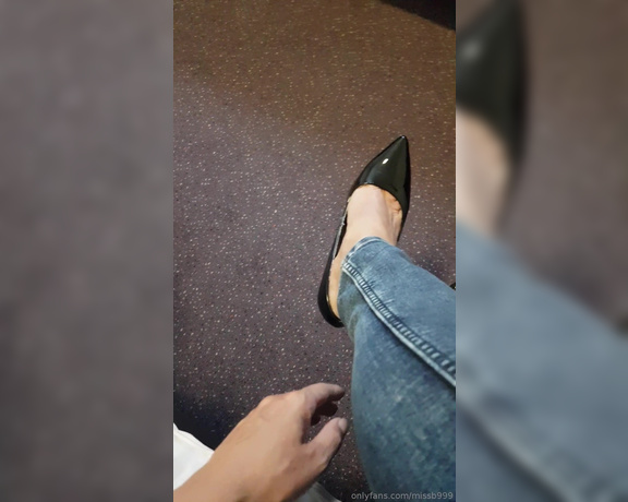 Miss B aka missb52s OnlyFans - 06-20-2019 - Clean every inch of my shoes Dont dare touch my skin