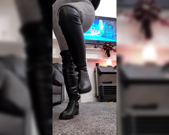 Miss B aka missb52s OnlyFans - 12-15-2020 - Walking all over you in my fabulous boots